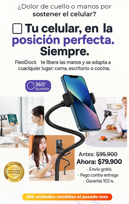 FlexiDock™ – El soporte que se adapta a ti
