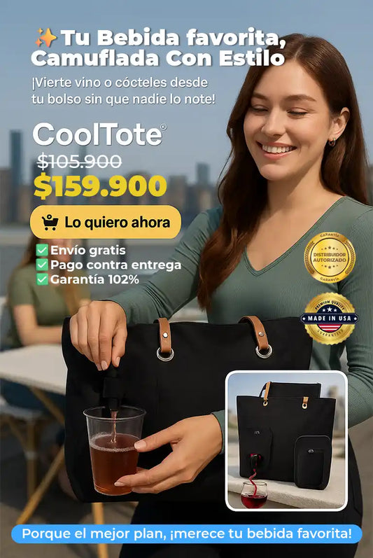 CoolTote® – Camufla tus bedidas con Bolso
